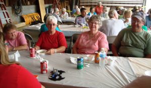 Enjoying time with family and friends