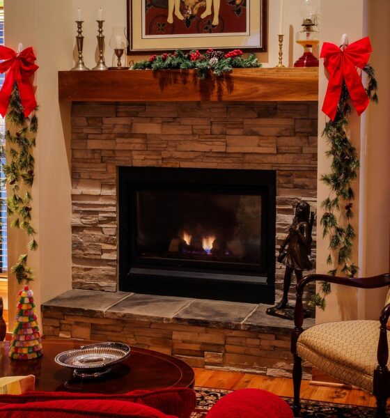 gas fireplace living room